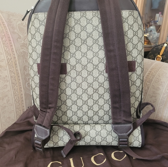 (SOLD)Authentic Gucci backpack/trolley carry on bag - Picture 12 of 16